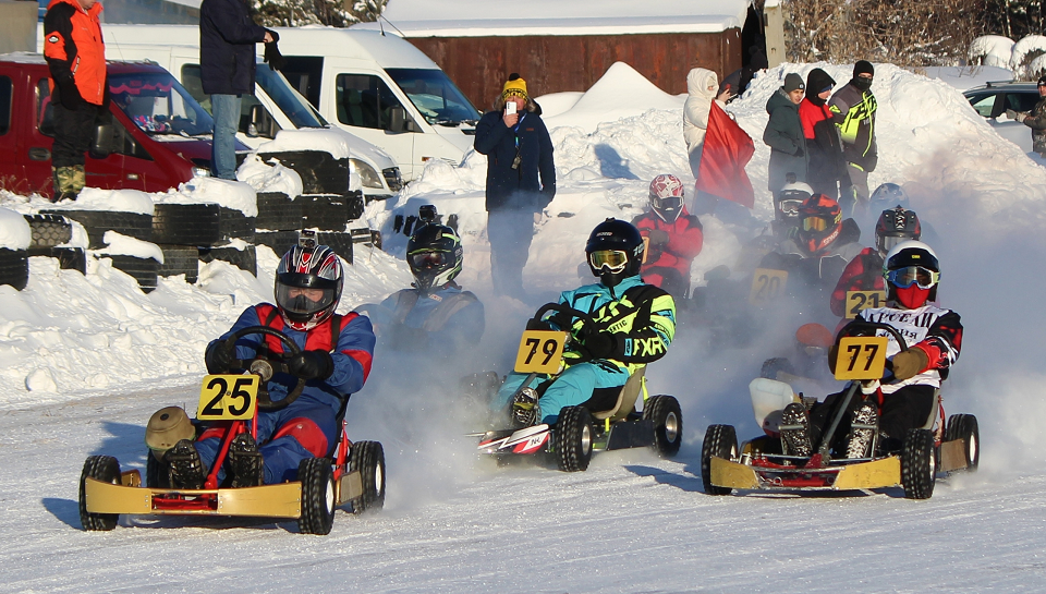 Полевские картингисты впереди всех