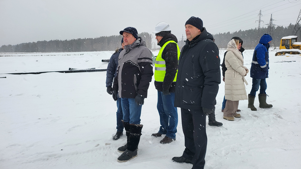 В Полевской придет вода. Продолжается строительство водозаборного сооружения