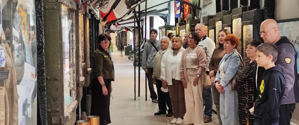 Полевская делегация посетила областной музей воинов-интернационалистов