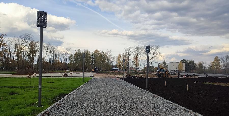 Как дела в полевском южном парке? Процесс идет!