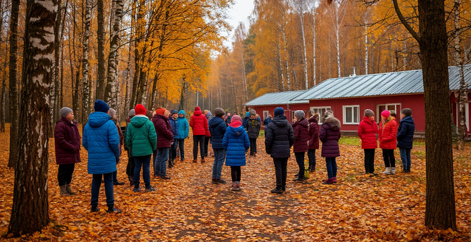 Уже можно записаться на лагерь в осенние каникулы!