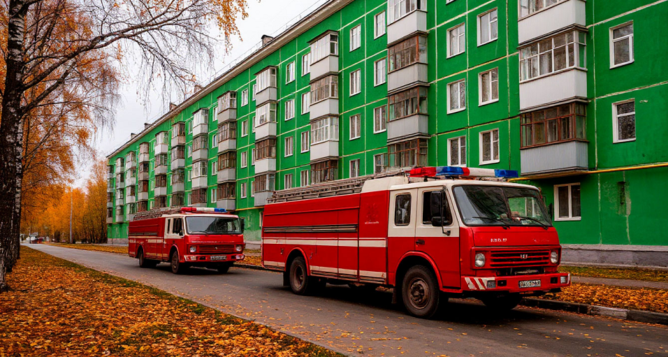 В Черемушках в огне погиб мужчина