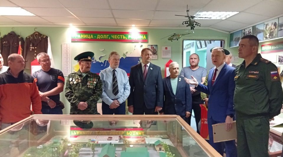 Комнате боевой славы пограничников - десять лет!