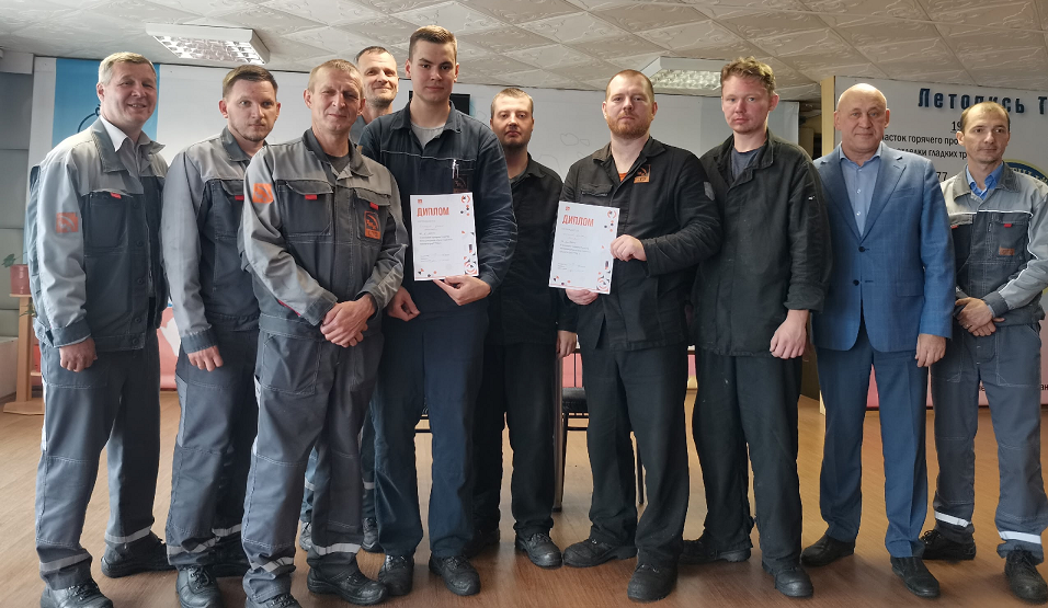 В трубопрокатном цехе СТЗ определили лучших вальцовщиков