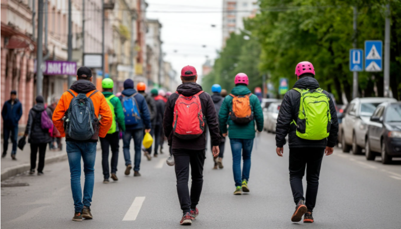 Губернатор Паслер запретил мигрантов-курьеров