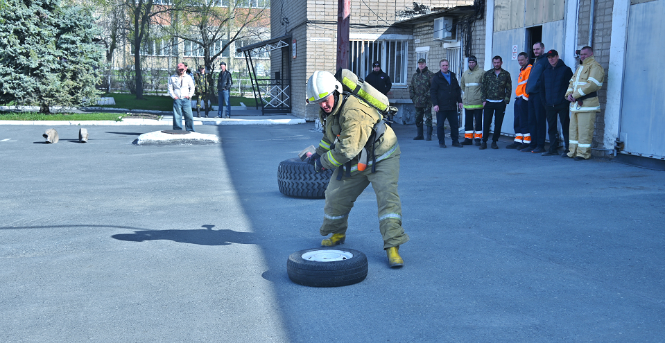 В ПСС СТЗ определили лучшего пожарного