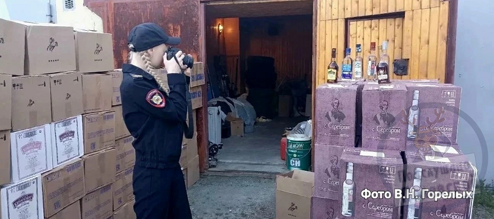 Уральские полицейские изъяли 2187 литров нелегального алкоголя