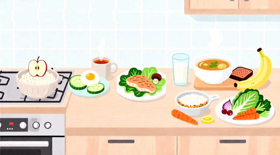 Легкая диета на неделю вперед! 