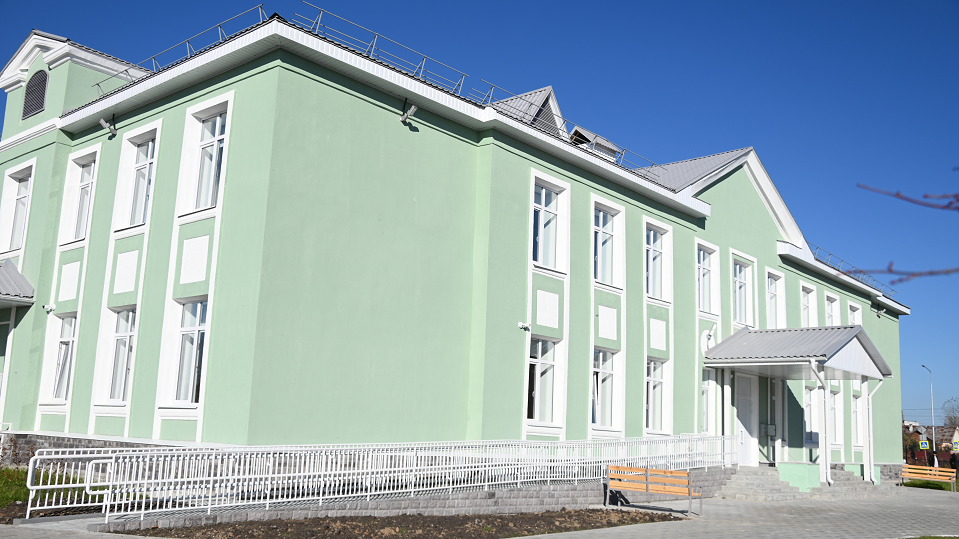 Строительные работы приняты! Здание УПК готовится к приему школьников