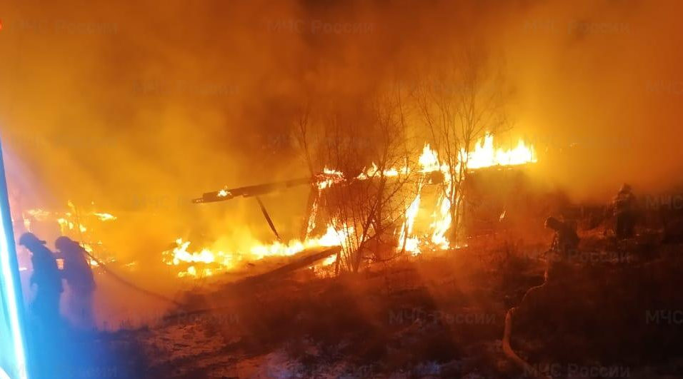 Гибель человека в пожаре в Косом Броду подтверждена официально