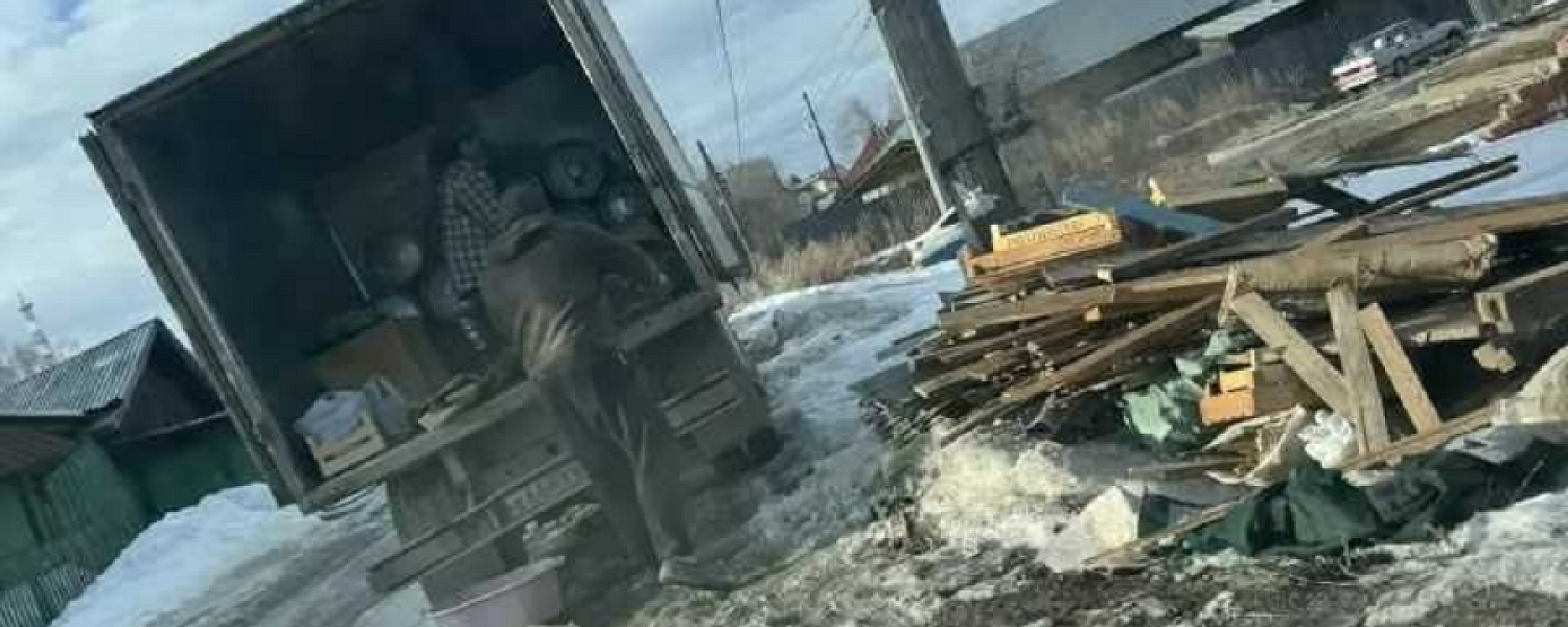 Пойманы на месте. Строительному мусору не место на помойке